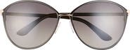 TOM FORD Penelope 59mm Gradient Polarized Cat Eye Sunglasses
