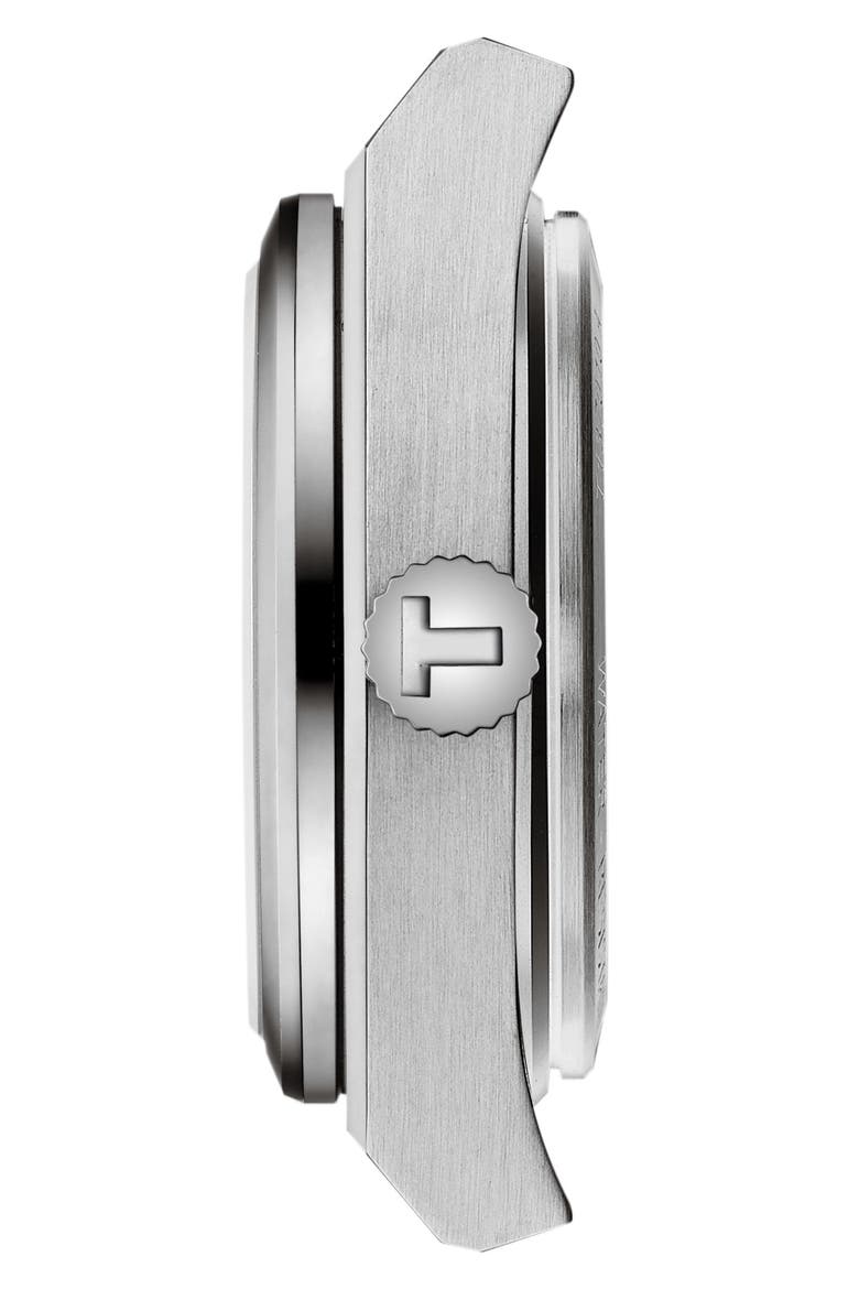 PRX Stainless Steel Bracelet Watch, 25mm, Alternate, color, WHITE MOTHER OF PEARL