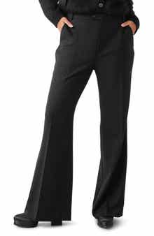 & Other Stories Tailored Pressed Crease Flare Leg Trousers