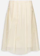 SAEMDI Kaia Floral Embroidered Skirt