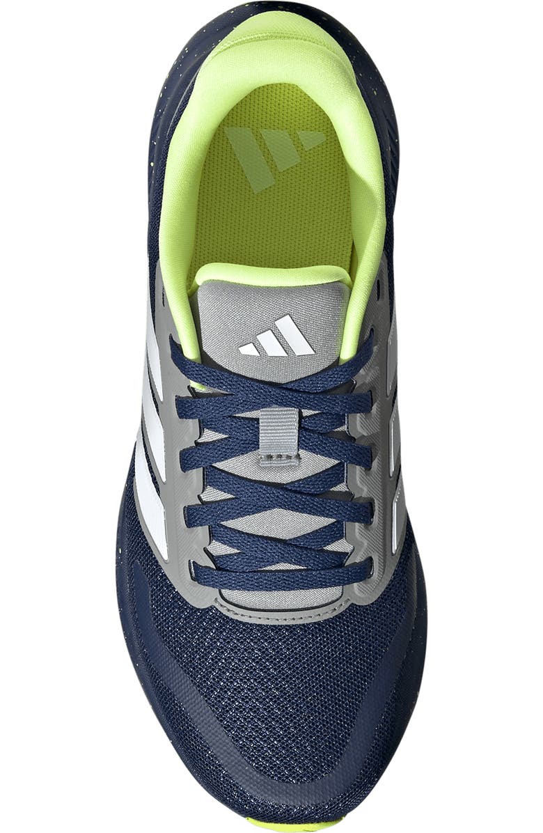 adidas Kids' Runfalcon Sneaker, Alternate, color, Dark Blue/ White/ Solid Grey