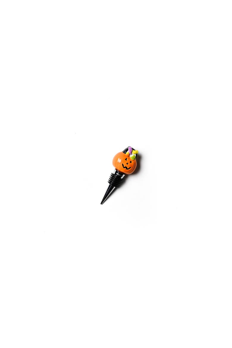Treat Bucket Bottle Stopper, Main, color, Orange