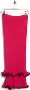 Simkhai Millie Ribbed Midi Skirt