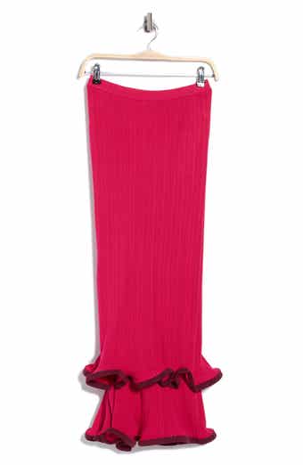 Millie Ribbed Midi Skirt