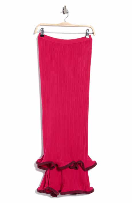 Millie Ribbed Midi Skirt