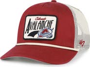 '47 Men's '47 Burgundy Colorado Avalanche Heavy Twill Trucker Hitch Rope Adjustable Hat