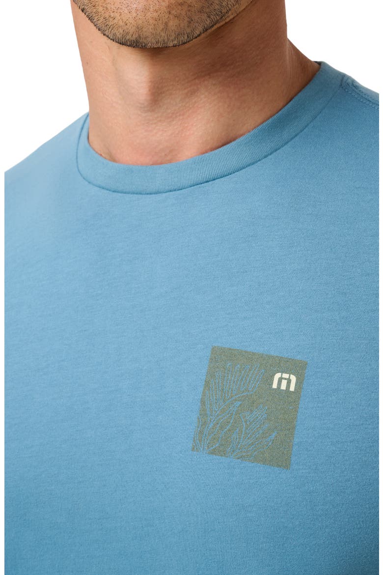 Mermaid Sighting Cotton Graphic T-Shirt, Alternate, color, BLUE HEAVEN