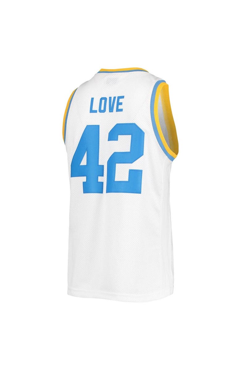 Retro Brand Men's Original Retro Brand Kevin Love White UCLA Bruins Commemorative Classic Basketball Jersey, Alternate, color, 