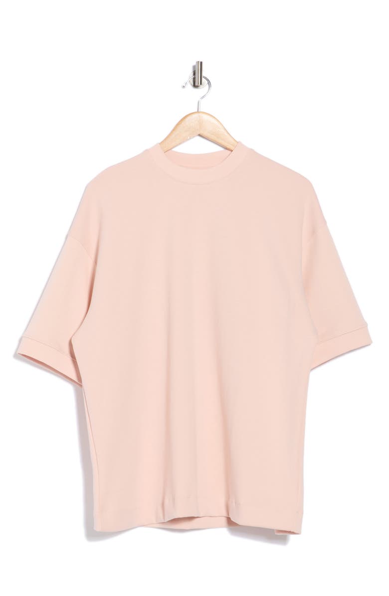 DENIM AND FLOWER Relaxed Fit Crewneck T-Shirt, Alternate, color, Pink