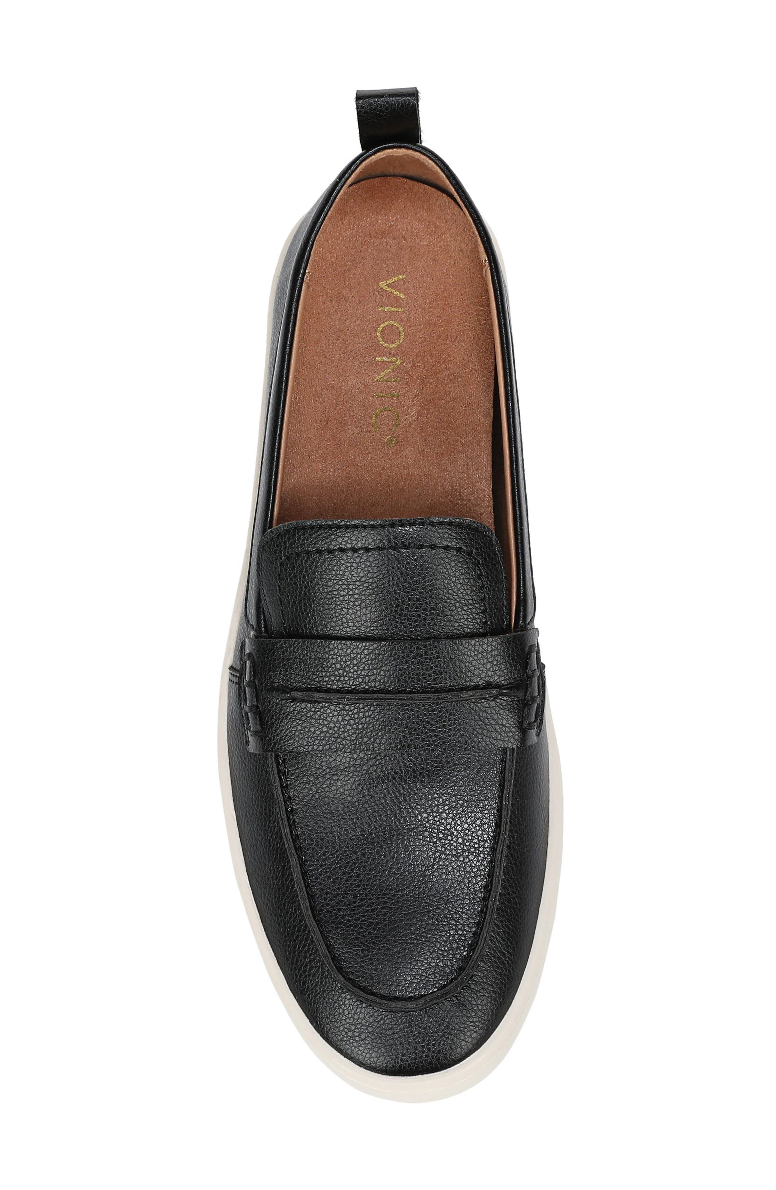Vionic Ciara Loafer Sneaker - Wide Width Available, Alternate, color, Black