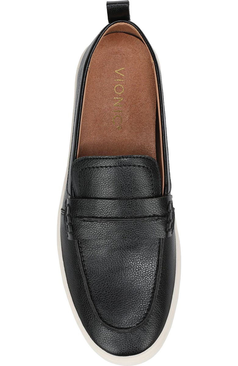 Vionic Ciara Loafer Sneaker - Wide Width Available, Alternate, color, Black