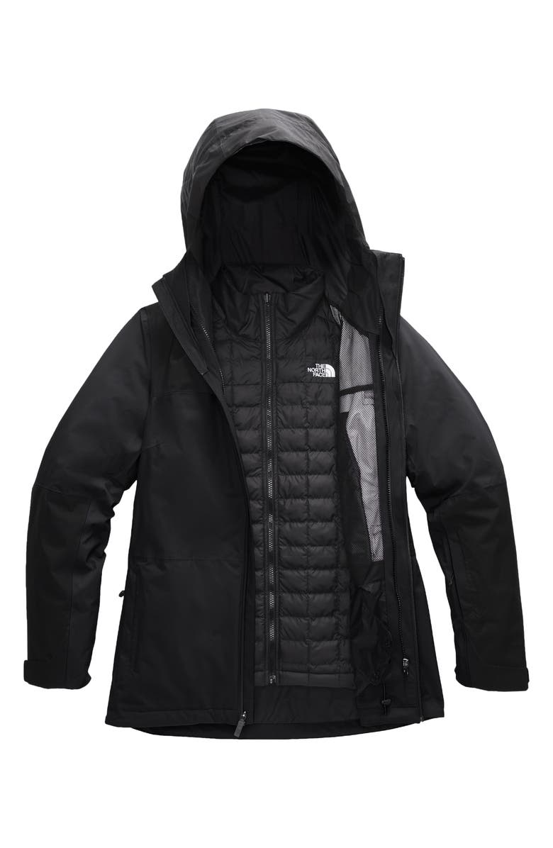 The North Face Thermoball<sup>™</sup> Eco Snow Triclimate<sup>®</sup> Three in One Waterproof Jacket, Alternate, color, 
