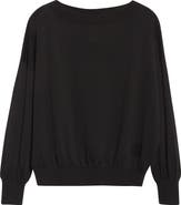 Akris punto Boat Neck Virgin Wool Sweater