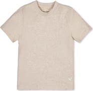 Hope & Henry Kids' Organic Short Sleeve Henley Tee