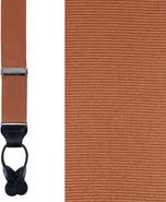 Trafalgar Phoenix 38mm Grosgrain Non Stretch Ribbon Button End Suspenders