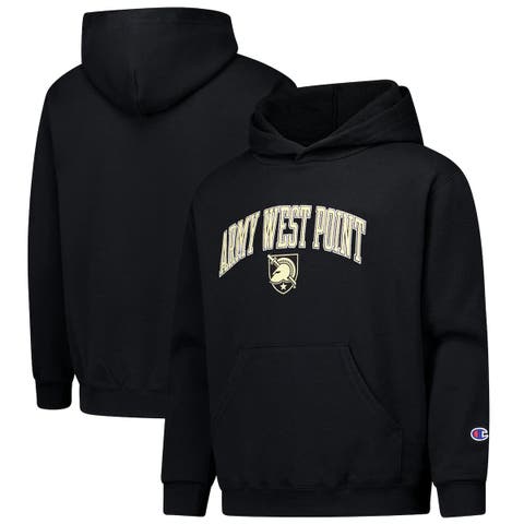 Youth Champion Black Army Black Knights Campus Pullover Hoodie
