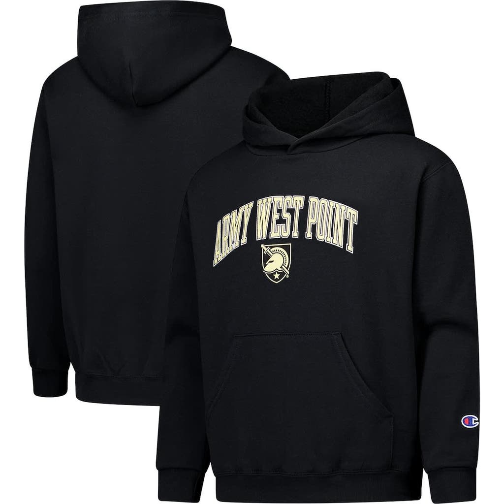 Champion Kids' Youth Black Army Black Knights Campus Pullover Hoodie