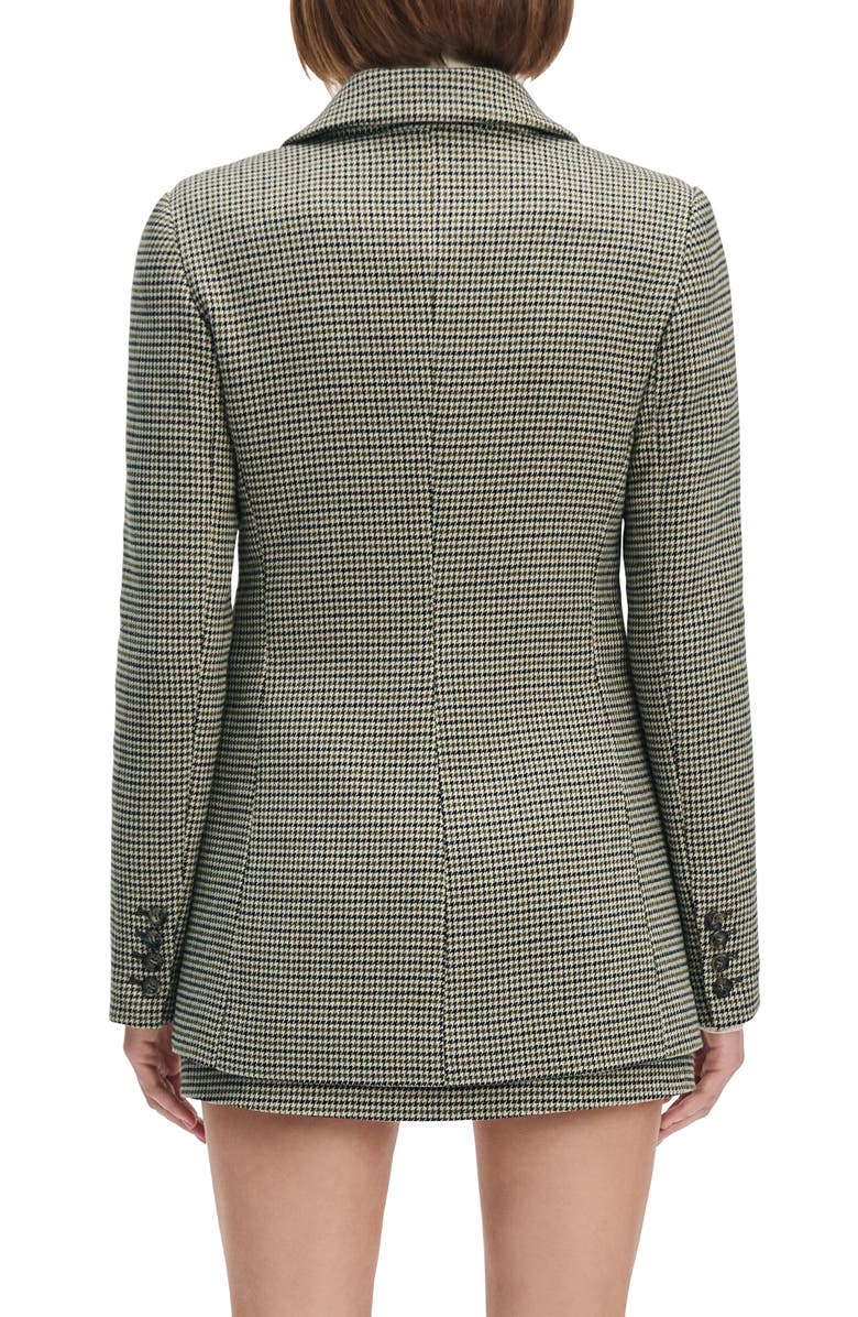 Favorite Daughter The Phoebe Houndstooth Double Breasted Blazer, Alternate, color, Chesire Houndstooth
