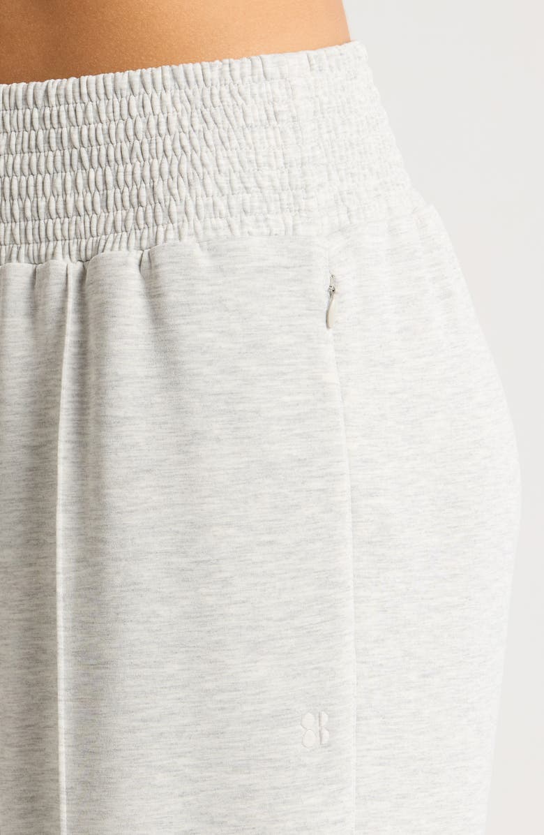 Sweaty Betty Sandwash Smocked Wide Leg Pants, Alternate, color,