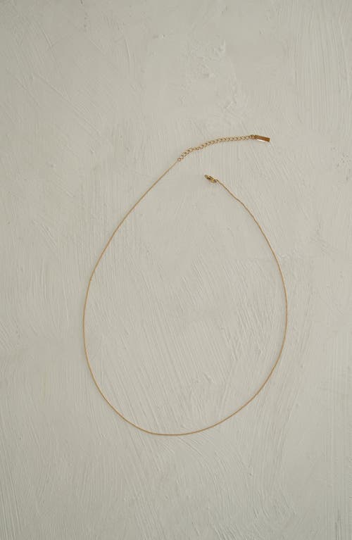 Joiana Jewelry Tailored Chain Necklace In Gold