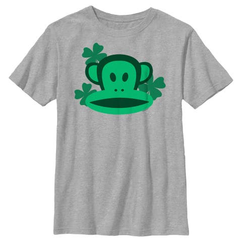 Boy's Paul Frank St. Patrick's Day Julius Face  Graphic T-Shirt