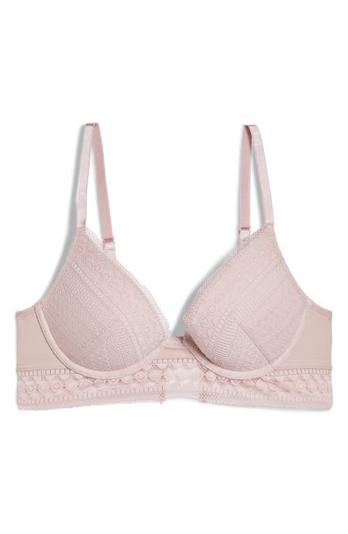 Etam Crush Classique Underwire Push-up Bra In Blush
