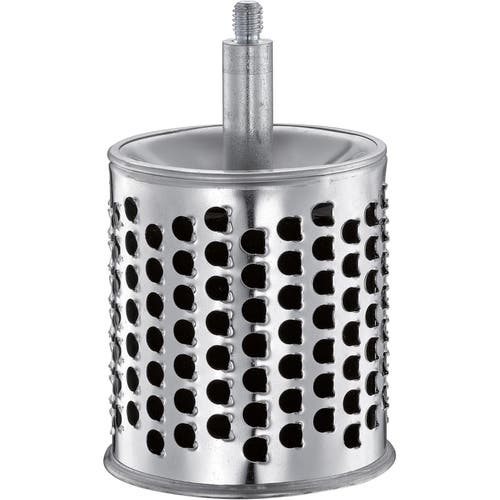 Zassenhaus Classic Drum Grater With Suction Base, 2 Grating Drums, Pestle, And Vegetable Cutter In Beige