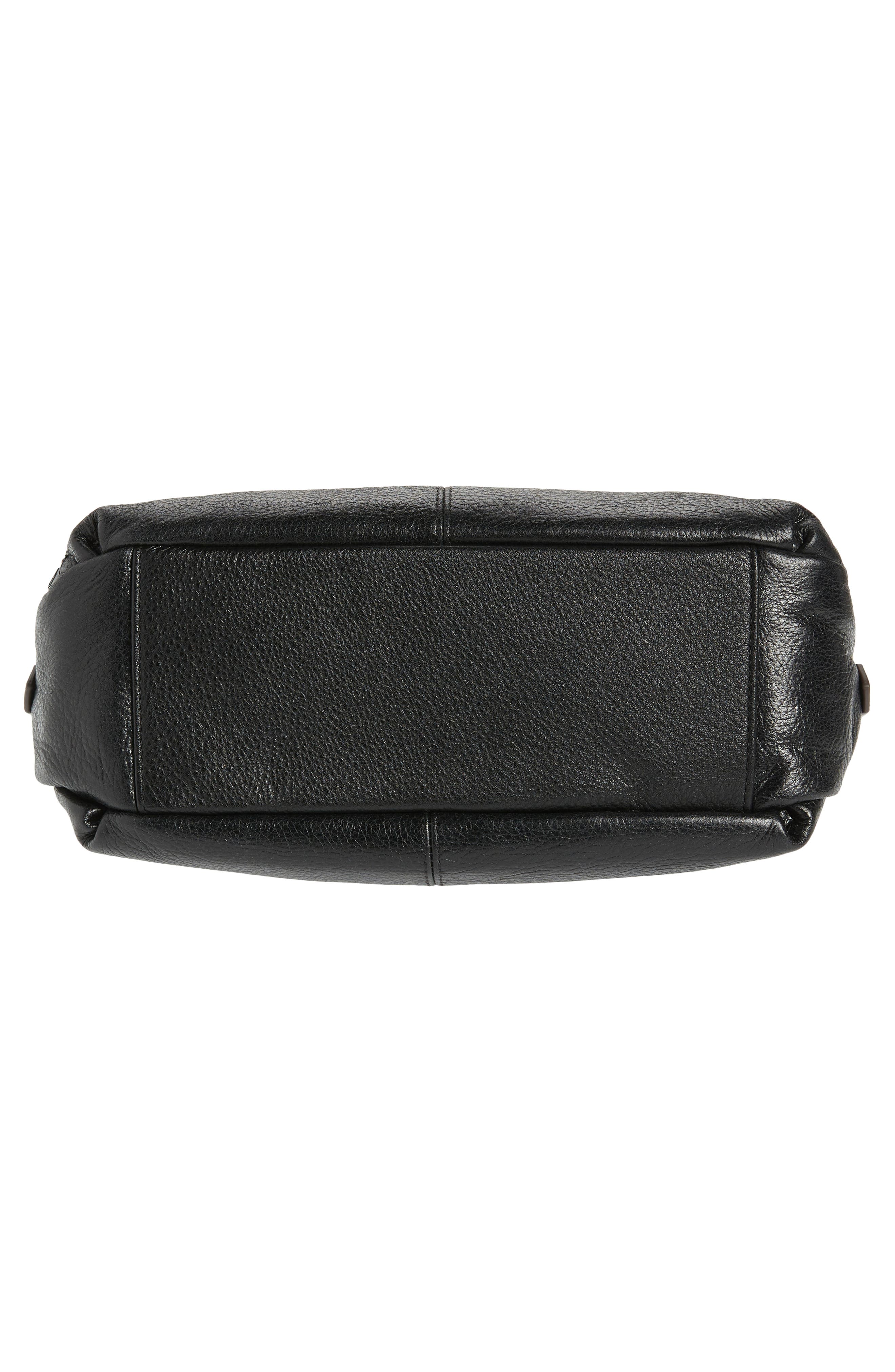 Bali Leather Crossbody Bag, Alternate, color, BLACK VINTAGE