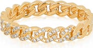 EF Collection Diamond Mini Curb Chain Ring
