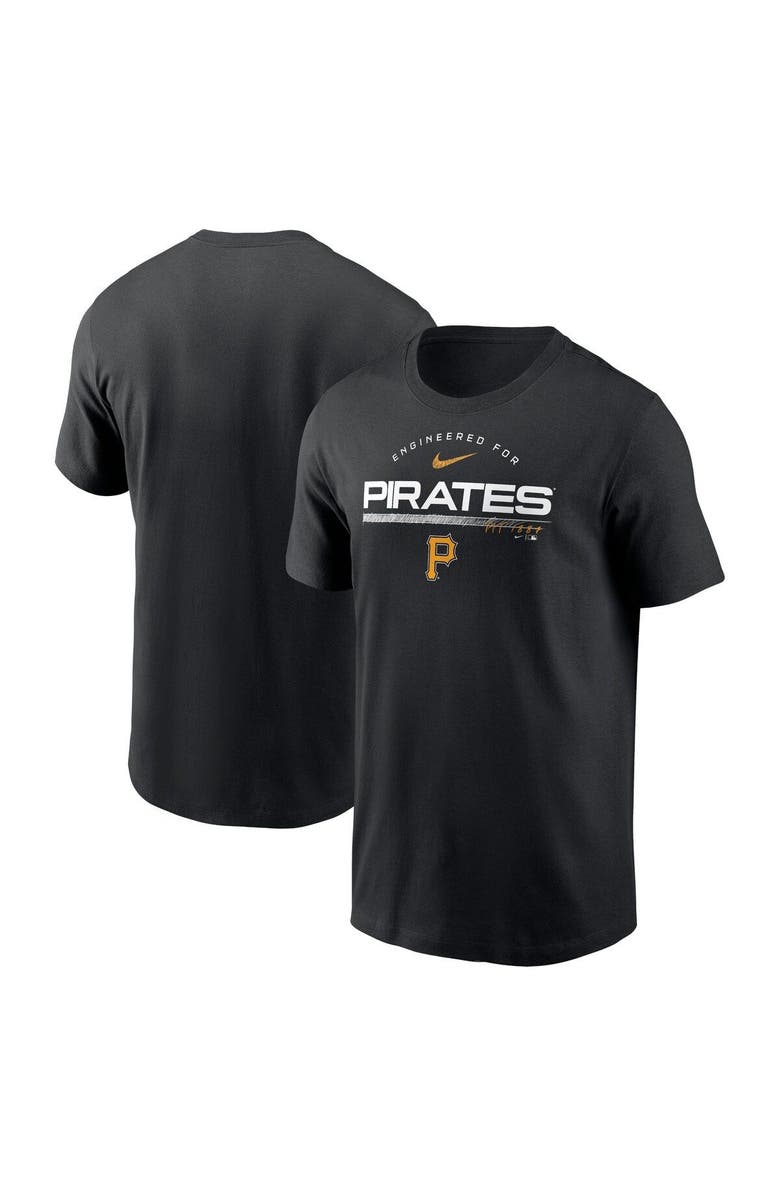 Nike Men's Nike Black Pittsburgh Pirates Team Engineered Performance T-Shirt, Main, color, Black