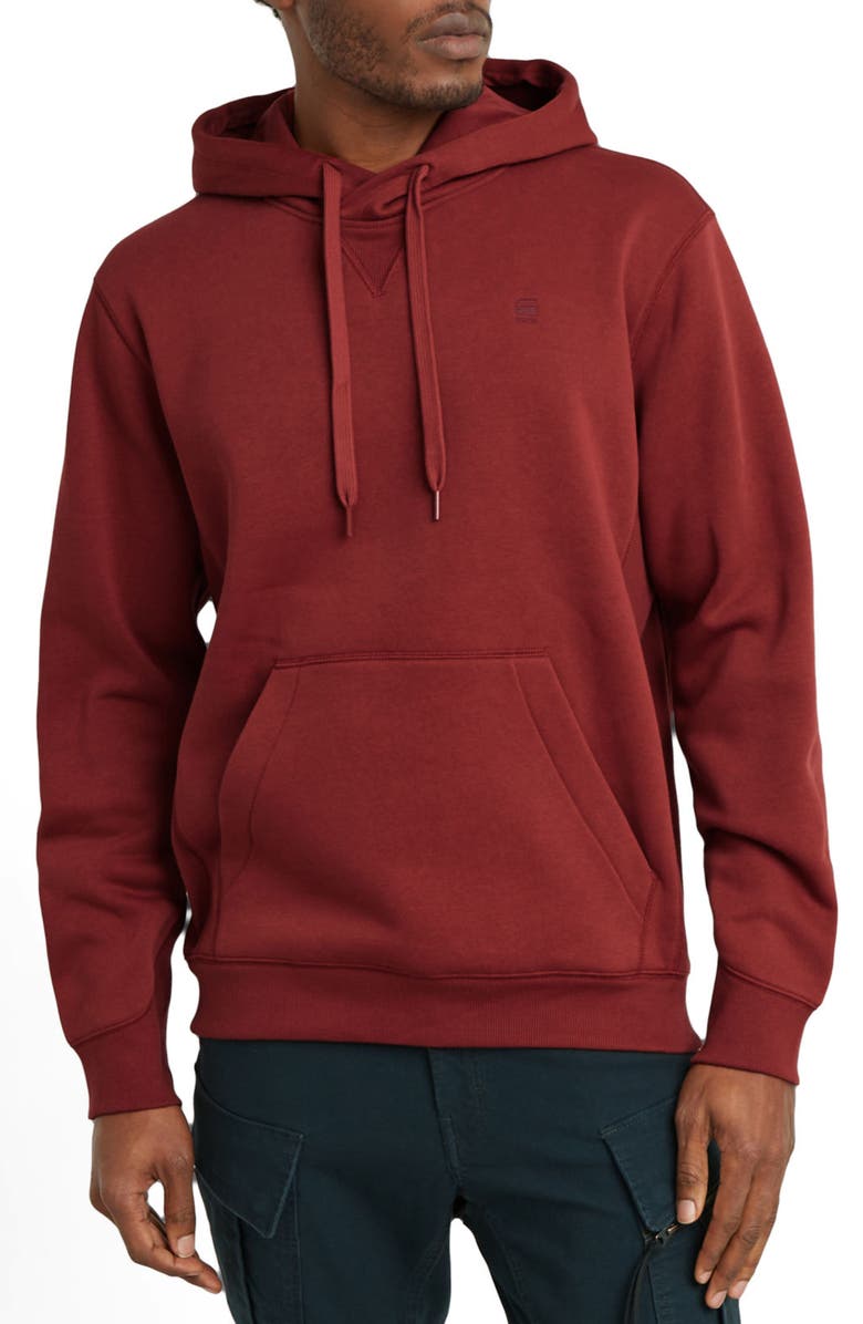 G-STAR Core Organic Cotton Blend Hoodie, Main, color, 