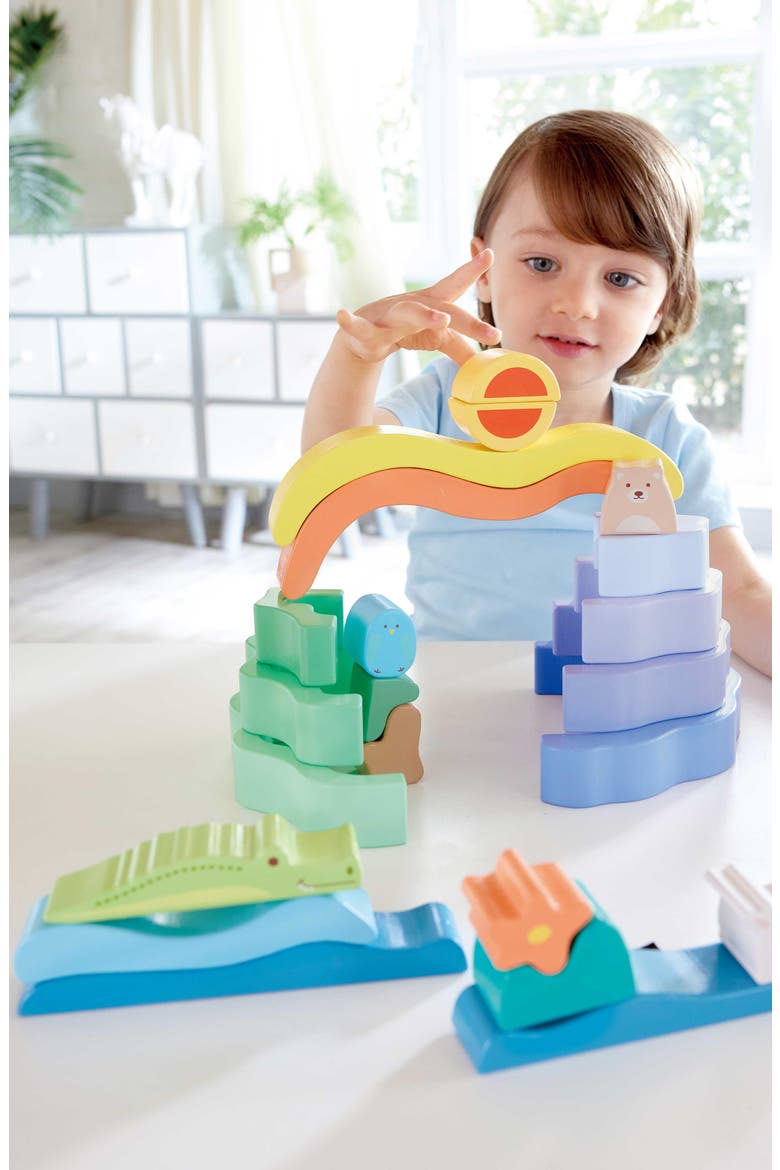 Nature Scene Stacking Blocks, Alternate, color, MULTI