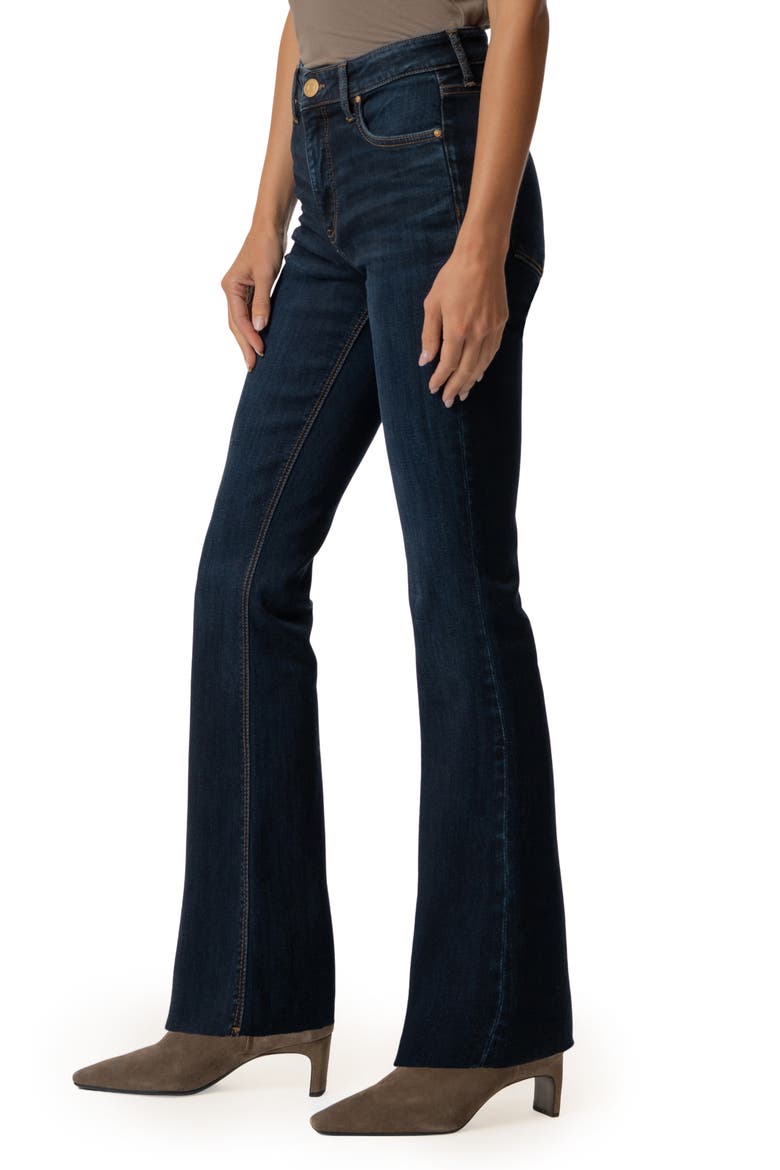 Ana Fab Ab High Waist Flare Jeans, Alternate, color, WAVE