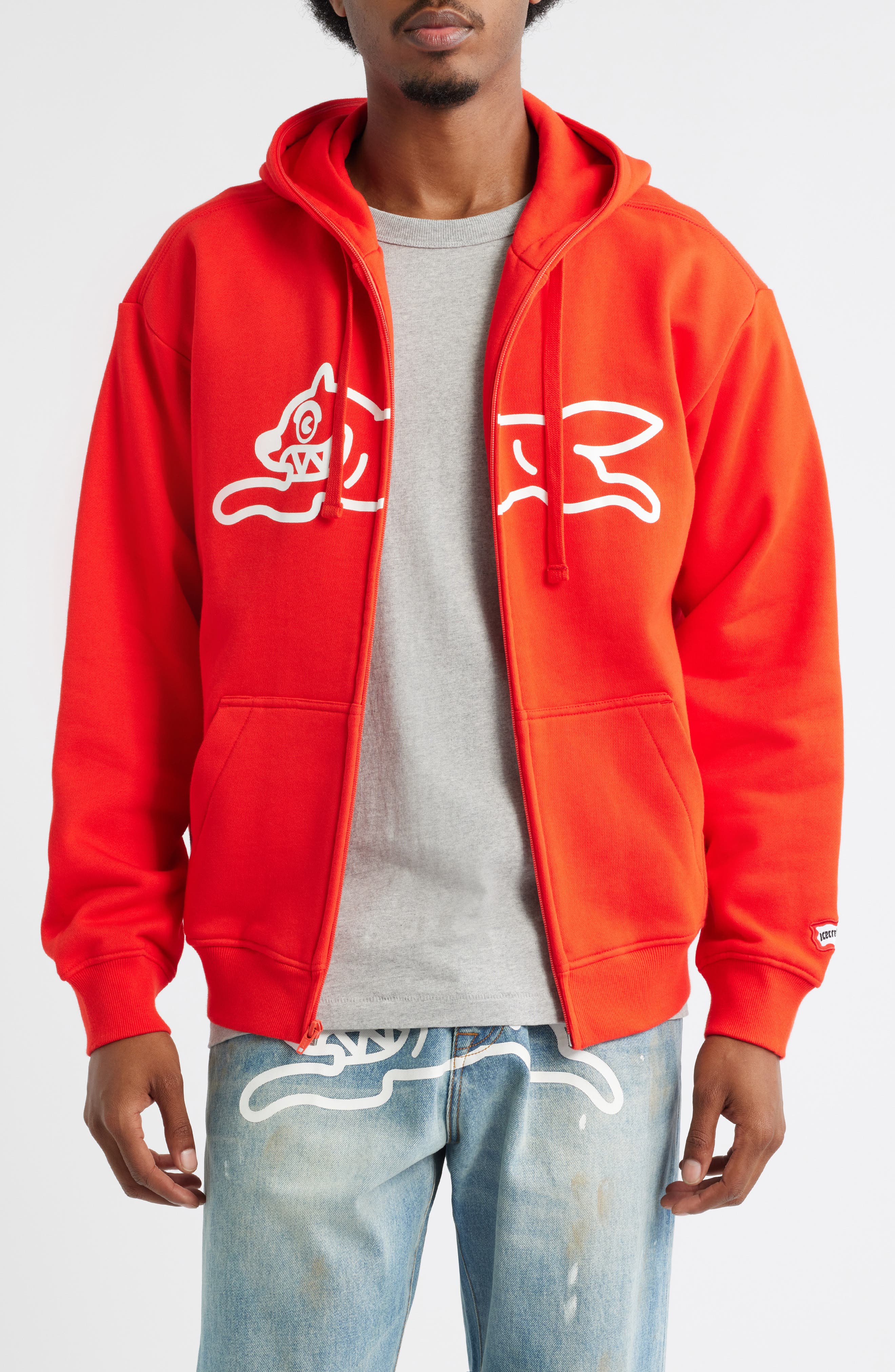 Scanner Graphic Zip Hoodie - image 5