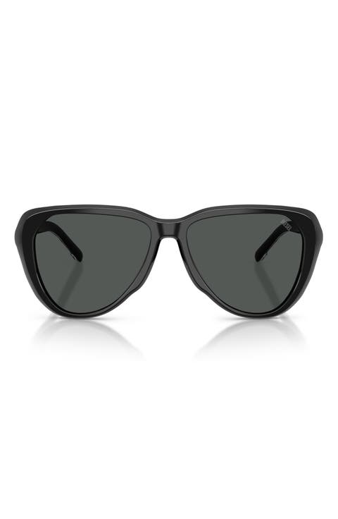 56mm Pilot Sunglasses