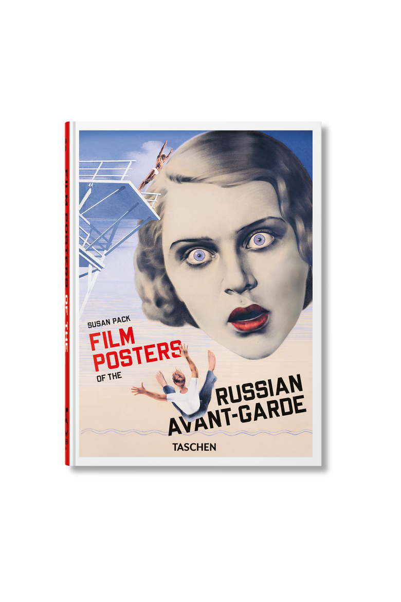 Film Posters of the Russian Avant Garde 45th ed English French German Book, Main, color, Blue