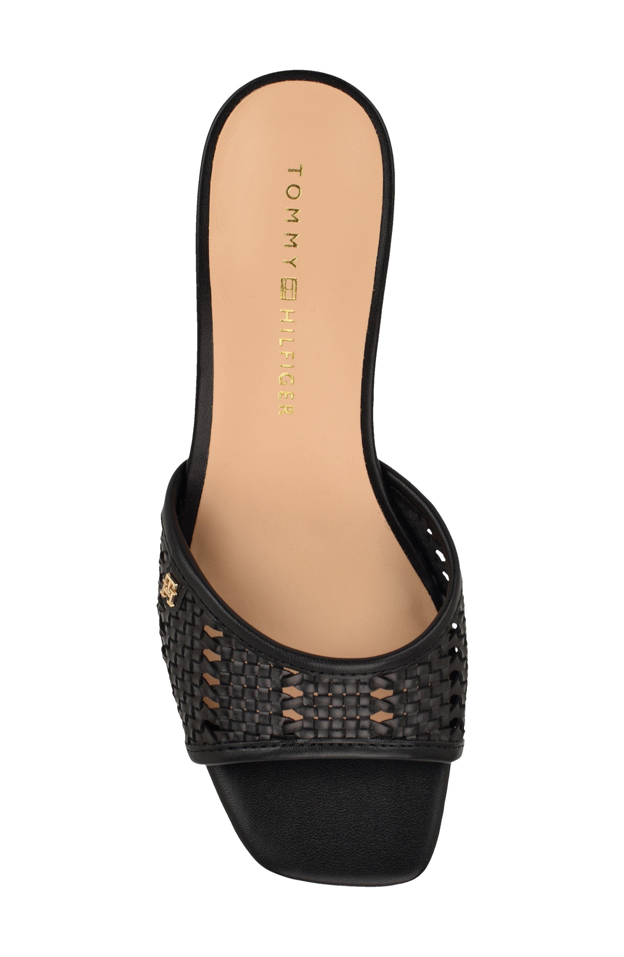 Tommy Hilfiger Claihre Kitten Heel Slide Sandal, Alternate, color, 