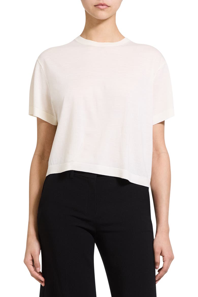 Regal Boxy T-Shirt, Main, color, NEW IVORY