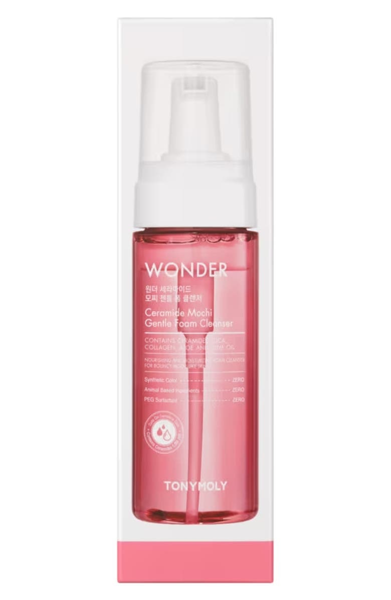TONYMOLY Wonder Ceramide Mochi Micellar Foam Cleanser, Alternate, color, 