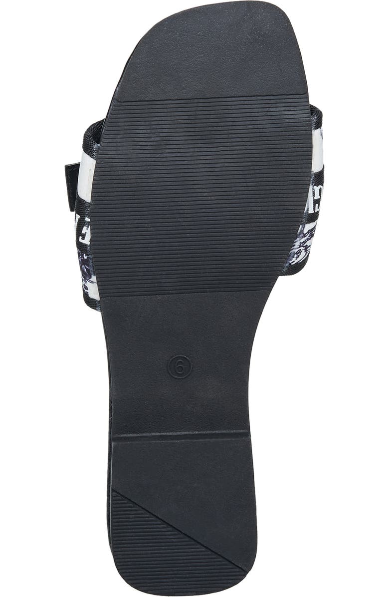 True Religion Women Missy Logo Adjustable Sandal, Alternate, color, Black