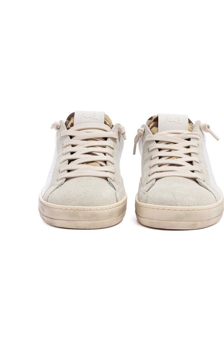 P448 John Sneaker, Alternate, color, Cow White