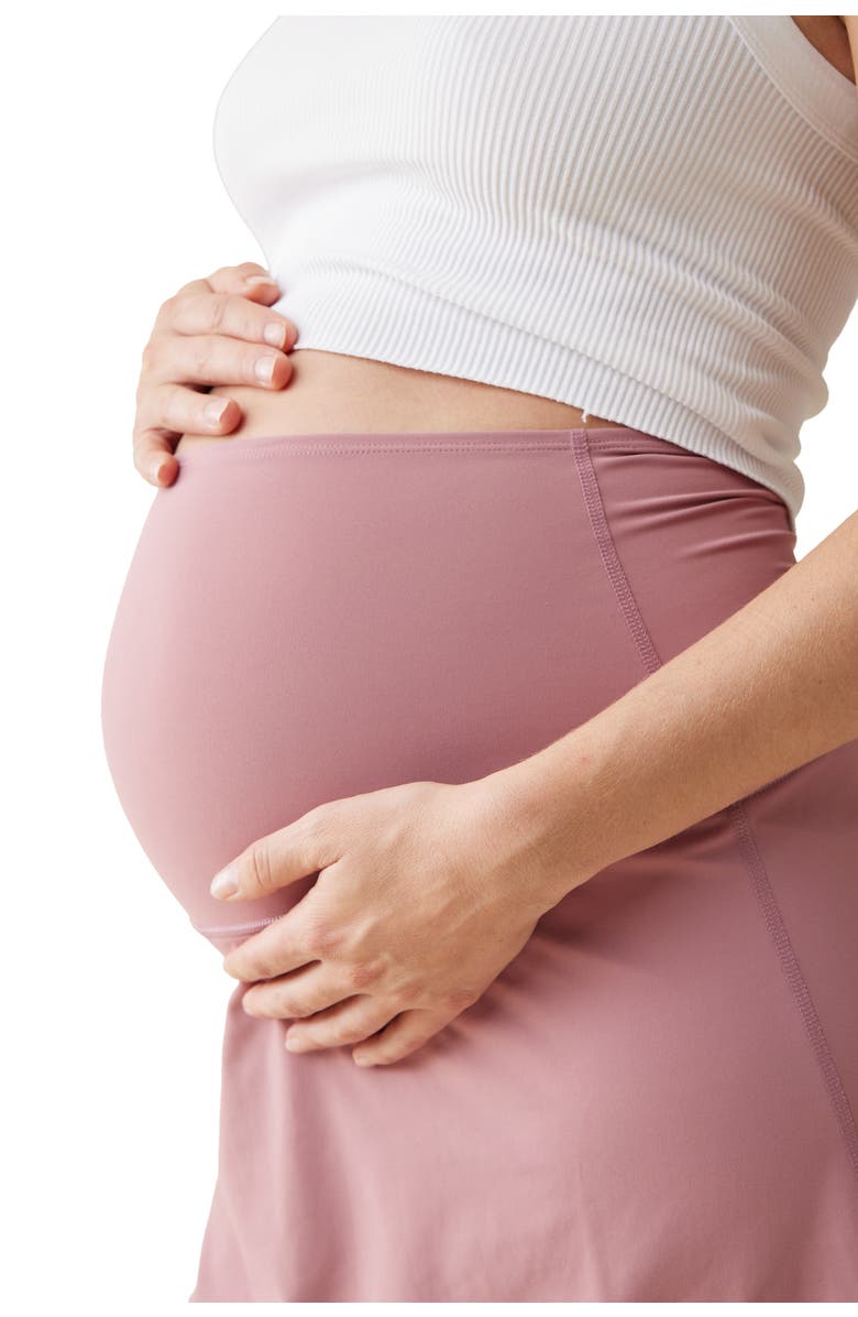 Ingrid & Isabel Active Skort Bundle, Alternate, color, Black/Dusty Rose