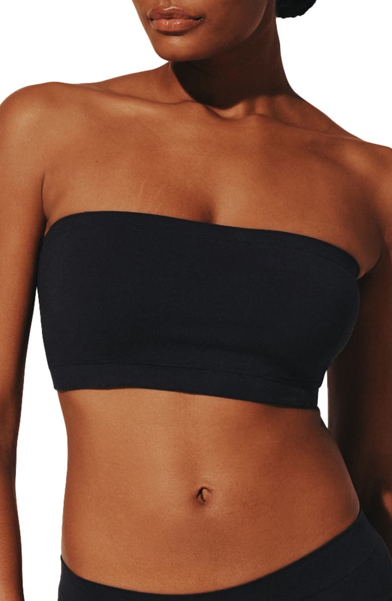 ThirdLove Seamless Cloud Cotton Wireless Bandeau Bra, Main, color, 