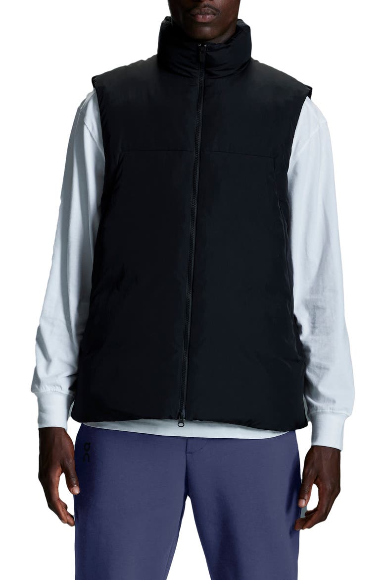 All-Day Puffer Vest, Main, color, BLACK