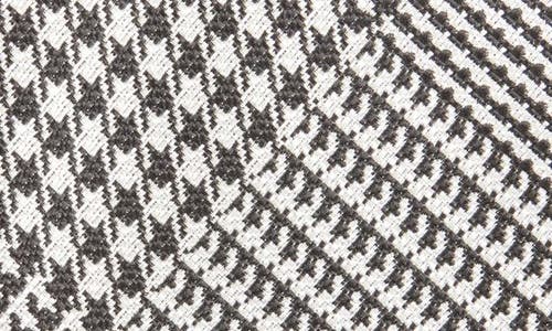 Tom Ford Glen Plaid Tie In White/black