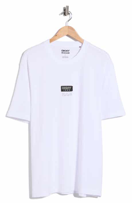 DKNY SPORTSWEAR Uniform Logo Cotton T-Shirt
