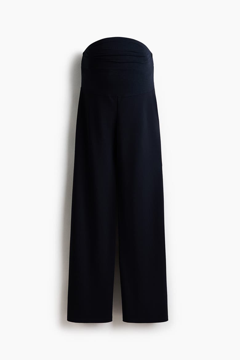 Mama Wide Trousers, Alternate, color, Navy blue