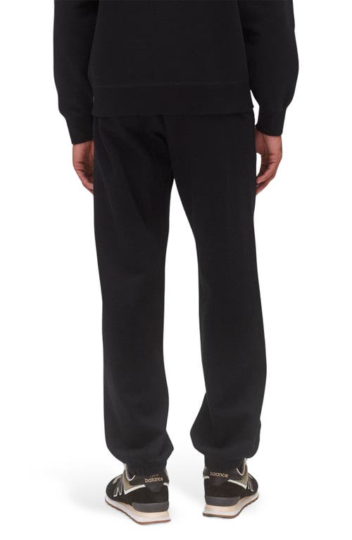 Reigning Champ Midweight Fleece Joggers In Black