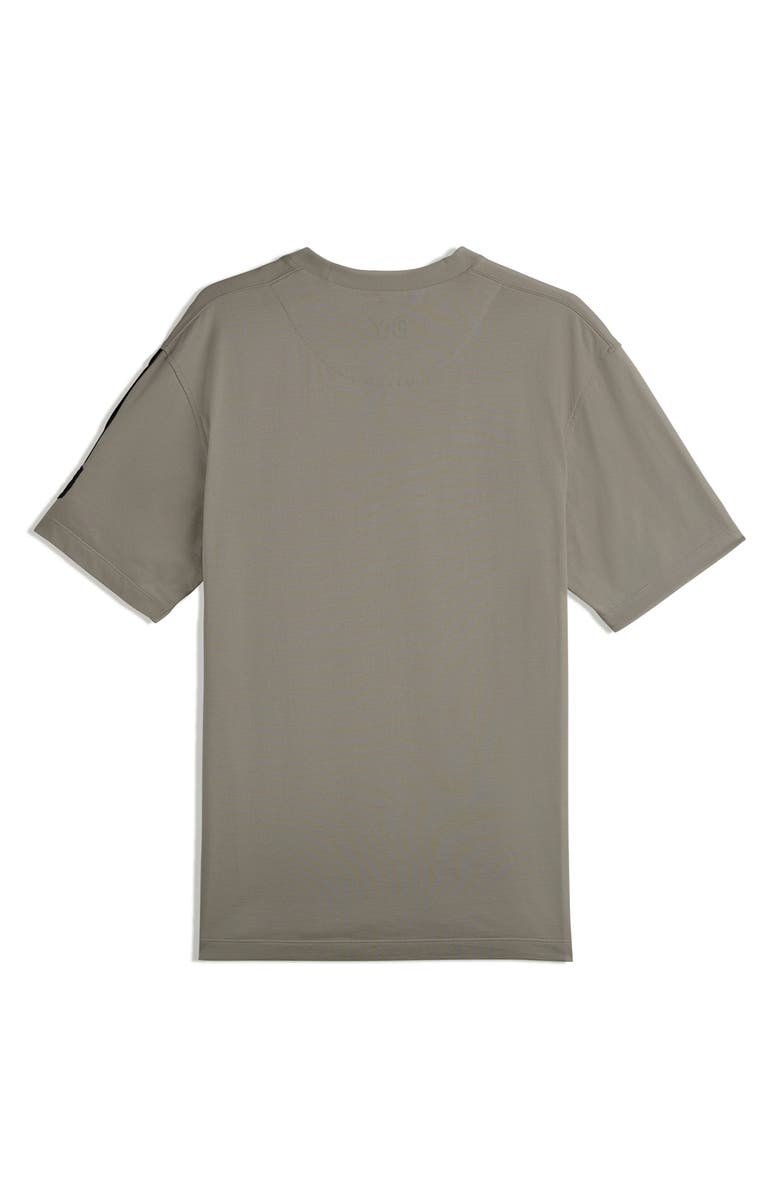 Y-3 Regular Fit Cotton Utility T-Shirt, Alternate, color, Brown