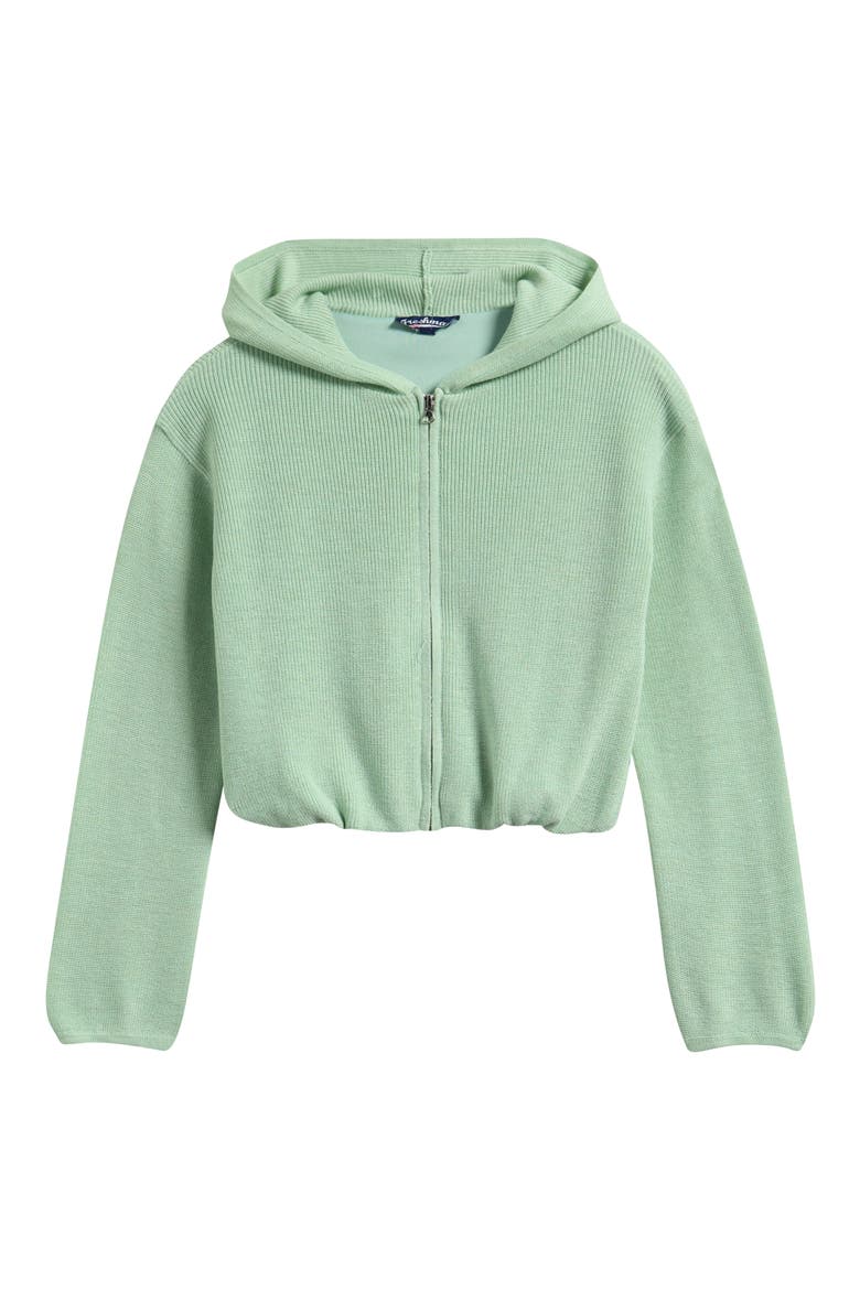 Kids' Zip Hoodie, Main, color, SAGE